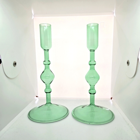 poketo Other - Poketo glass candlestick holder